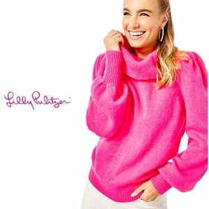 NWT Lilly Pulitzer Courtland Sweater Pink Topaz XS
